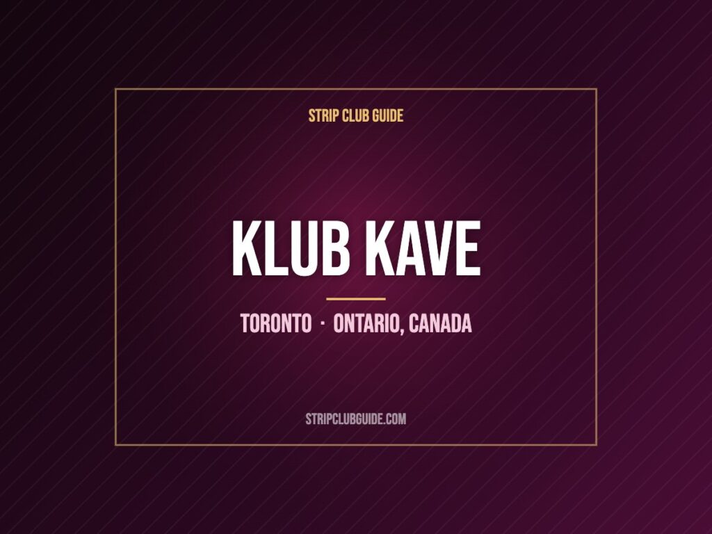 Klub Kave, Toronto, Ontario, Canada