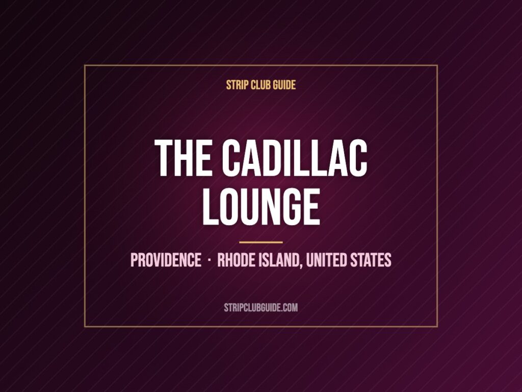 The Cadillac Lounge, Providence, Rhode Island, United States