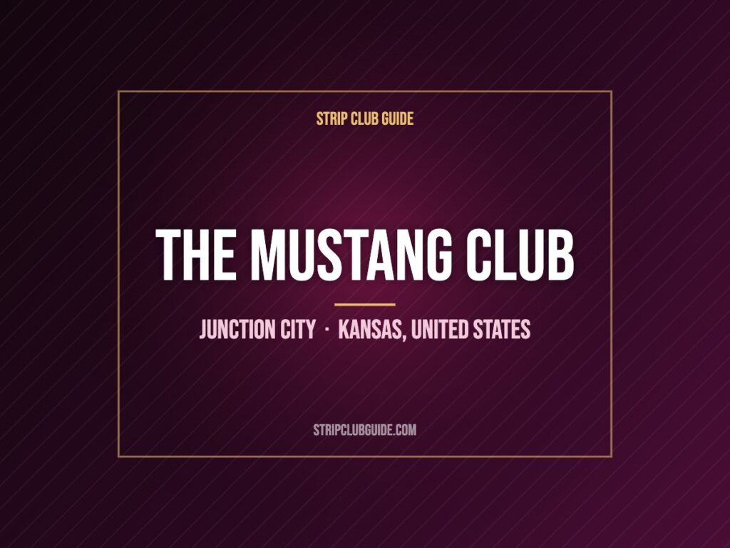 The Mustang Club, Junction City, Kansas, United States