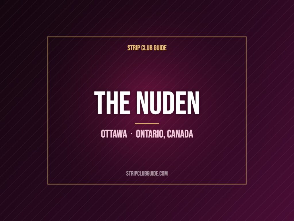The NuDen, Ottawa, Ontario, Canada